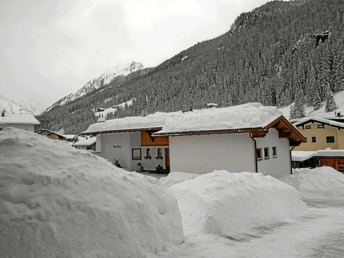 Haus Rosi Leilighet Sankt Leonhard im Pitztal Eksteriør bilde